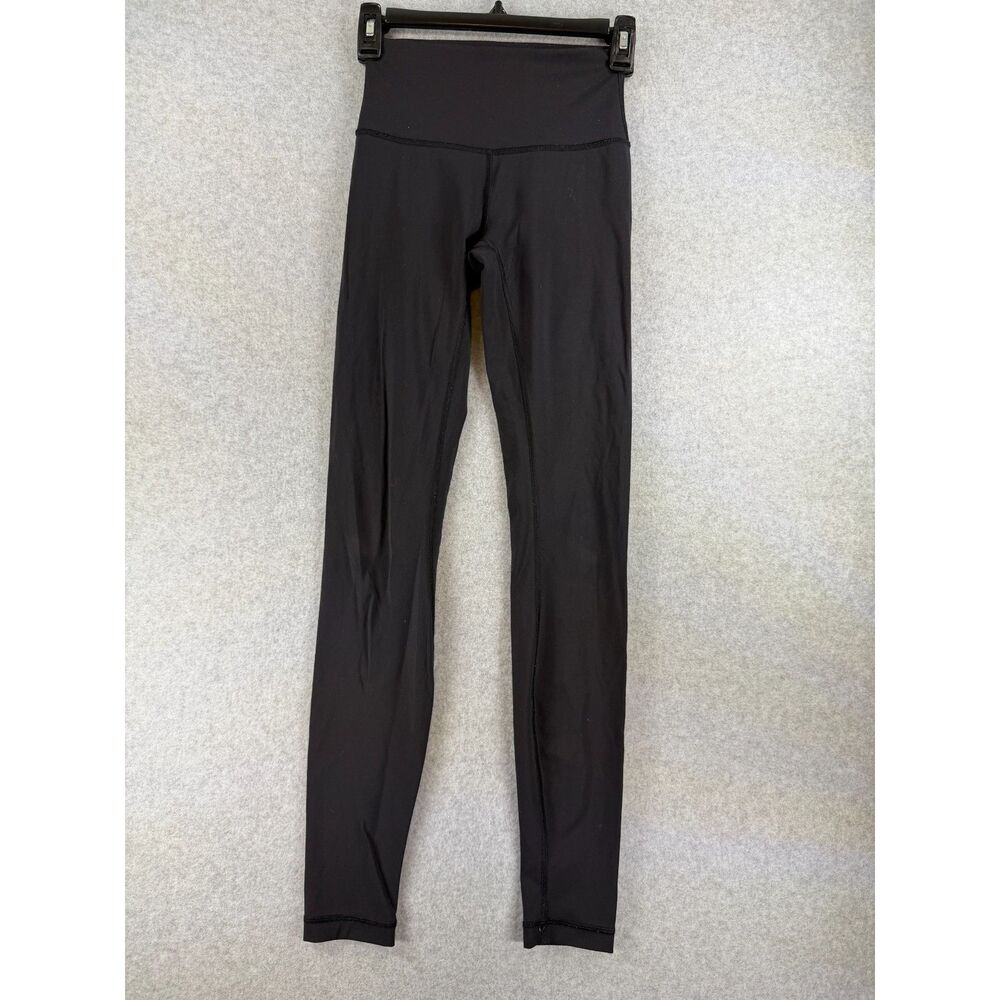 Lululemon Women’s XXXS Black High Rise Full Length Athletic Leggings 3586